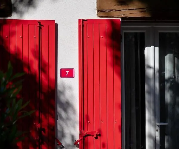 酒店 Les Volets Rouges - - Situe Dans Le Parc National Des Calanques - Parking Gratuit 卡西斯